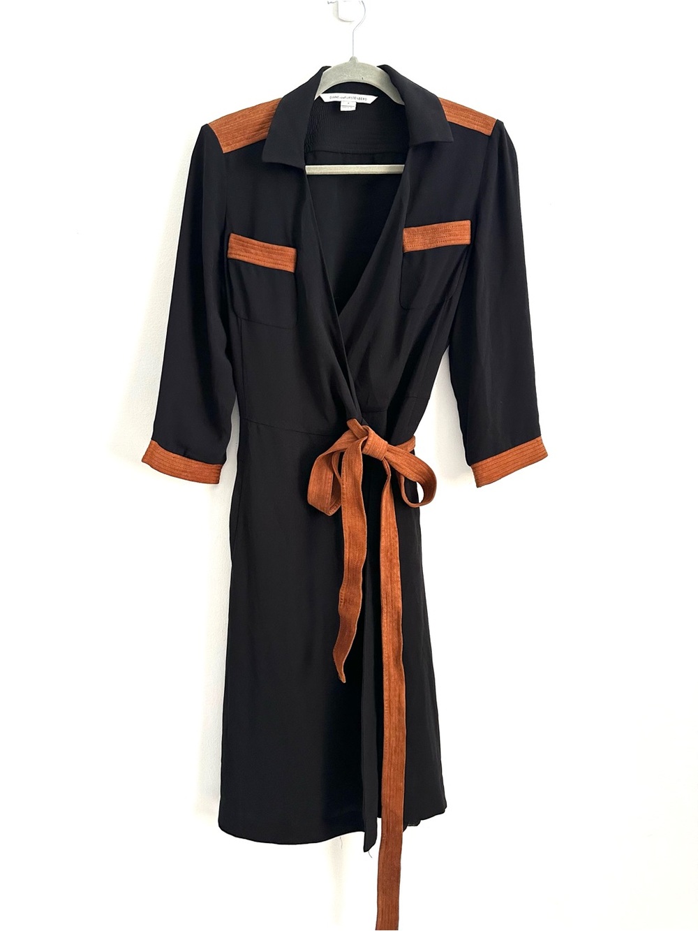 DVF Suede Dress